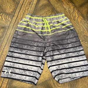 Boys Under Armour Swim Trunks Size Large